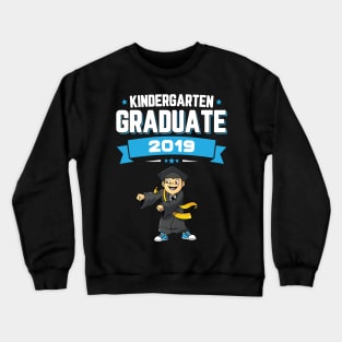 Flossing Kindergarten Graduate Class Of 2019 Boys Crewneck Sweatshirt